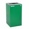 Alpine Industries Square Recycling Bin, 29 Gallons, Green Can, Mixed Opening Lid, for Mixed ALP4450-KIT-GRN-M-MIX - alternate 5